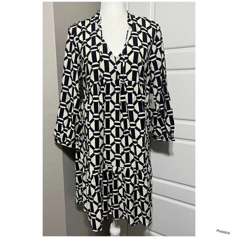 Ellen Tracy Long Sleeve Dress